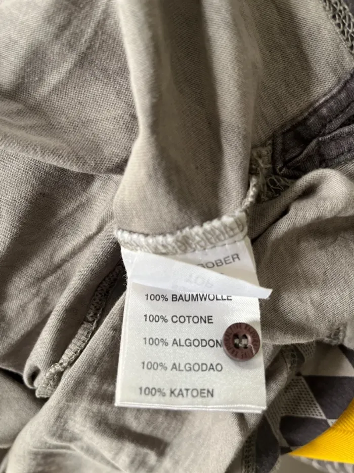 Polo homme à motifs gris manches longues taille XL Kaporal - photo numéro 12