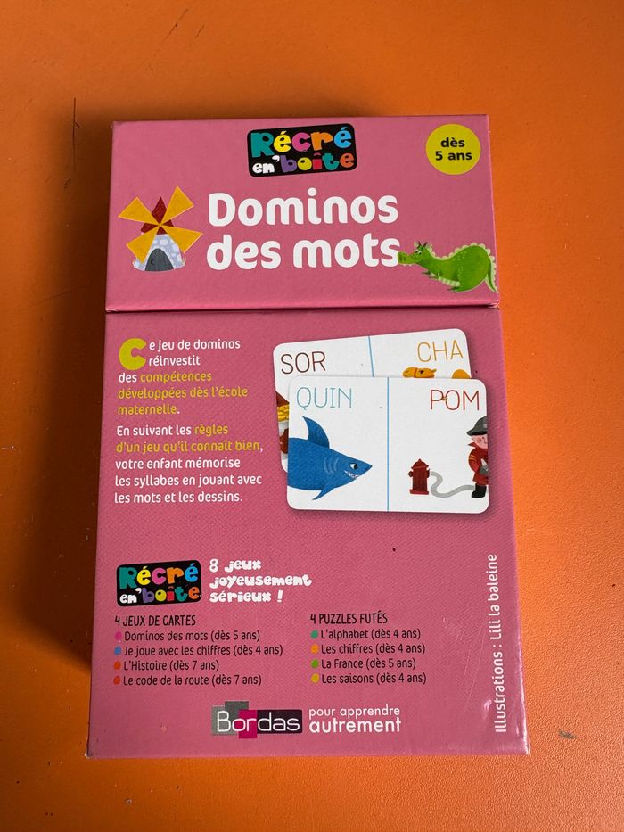 Domino des mots bordas - photo numéro 2