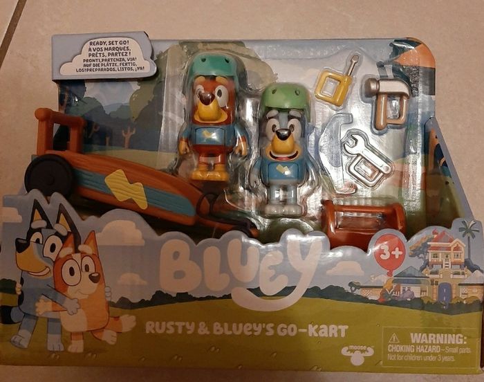 Rusty Et son kart Bluey