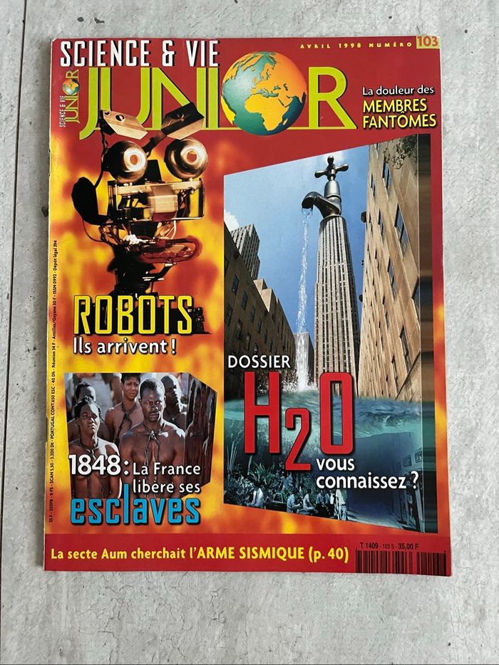 Science et Vie junior numéro 103 et 104 - photo numéro 2