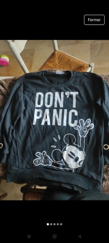 Très beau pull Disney e4