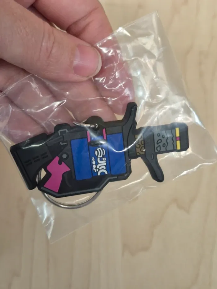 Porte-clés/ charm Splatoon 3 : calibre 3000 - photo numéro 2