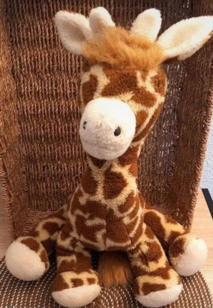 Peluche vintage girafe Ajena 42cm - photo numéro 3