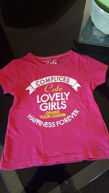 T-shirt complices fille