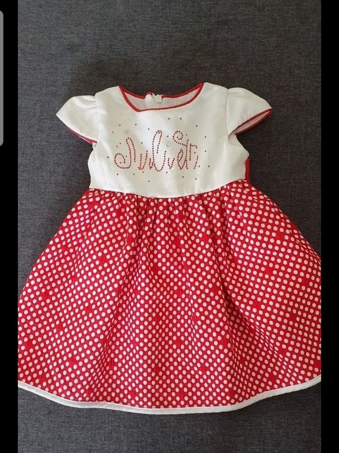 Robe Juliette 12 mois