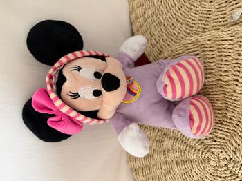 Disney Minnie la souris Peluche pyjama violet