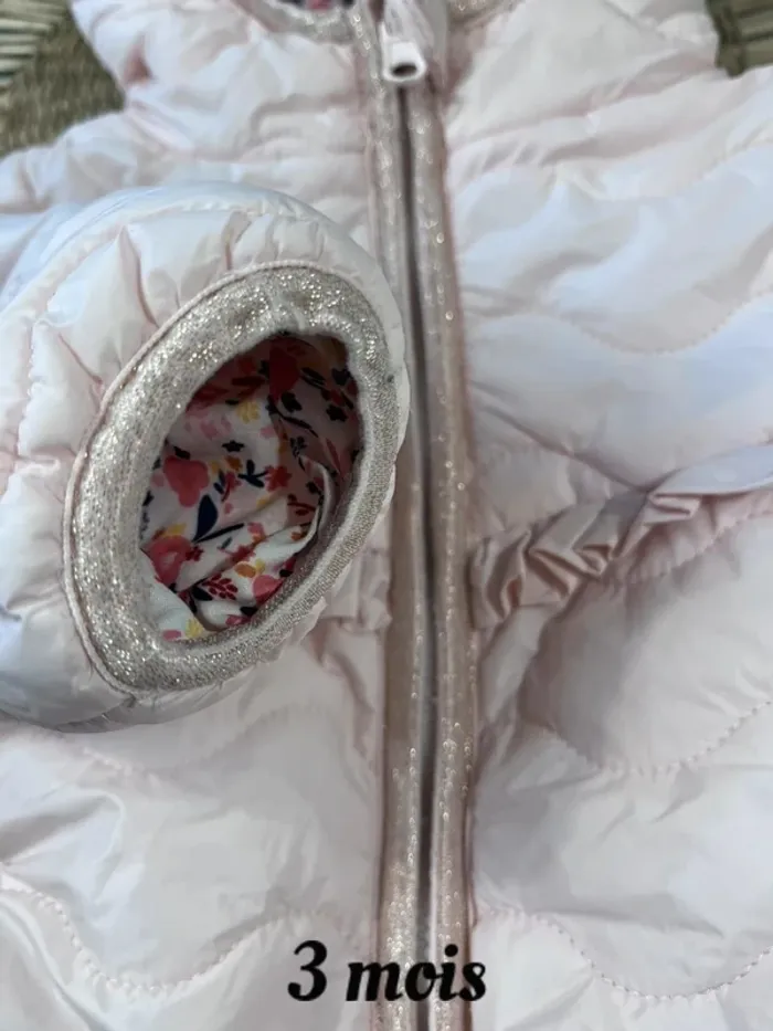 Veste mi-saison réversible 3 mois - photo numéro 6