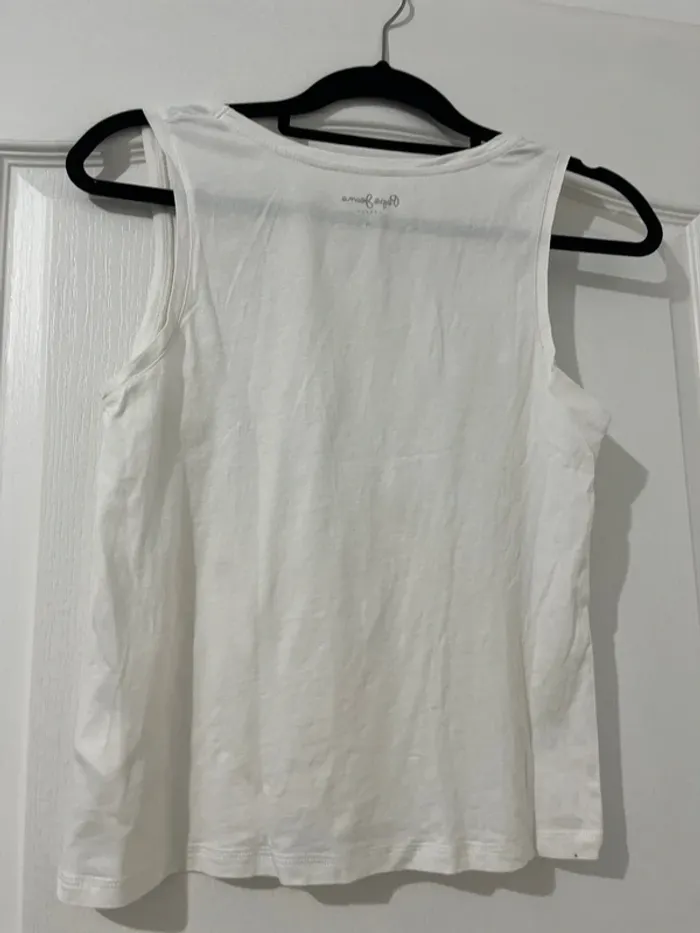 Débardeur Pepe jeans perles blanc - photo numéro 6