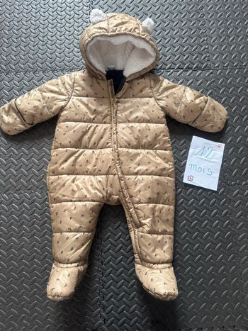 Combinaison neige combi pilote bébé Petit Bateau 12 mois