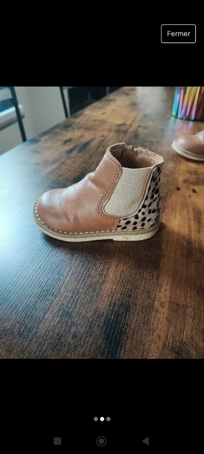 Bottines à motif léopard - photo numéro 3