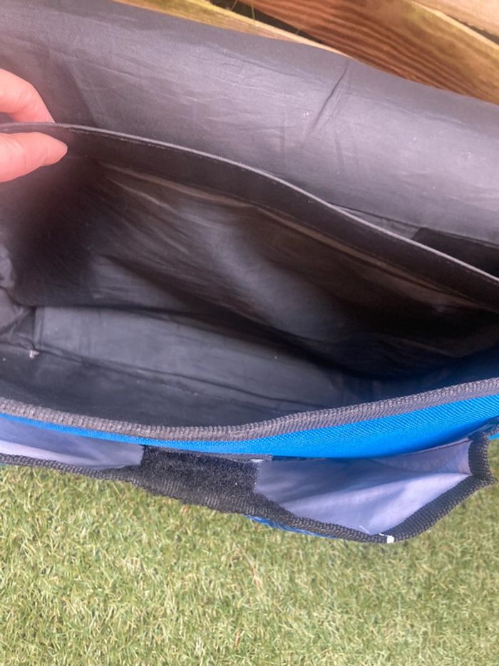 Cartable foot FFF France 2 étoiles écolier primaire rouge bleu - photo numéro 7