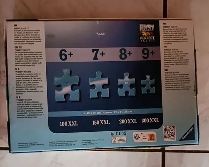 Puzzle planisphère pour enfants - Ravensburger XXL 100 pièces - photo numéro 2