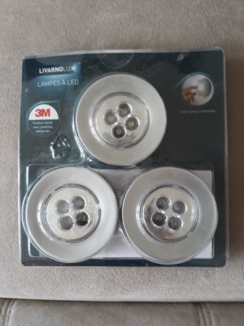 Faby27800 Lampes à Led x 3 - Neuf