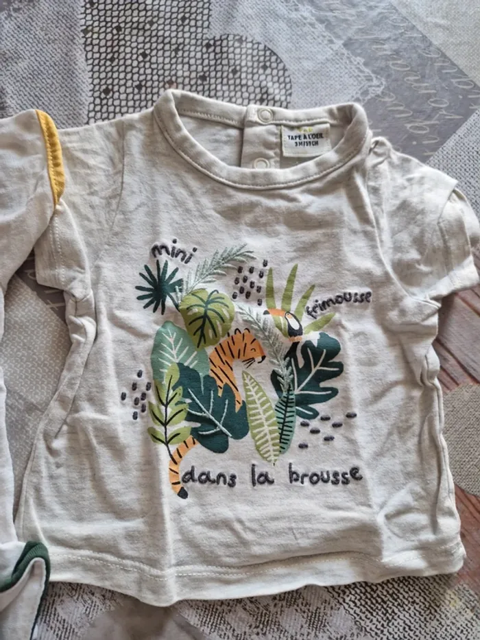Lots 4 Tee-shirt 3 mois - photo numéro 4