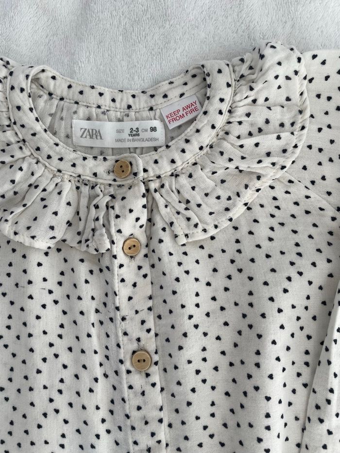 Blouse Zara 2/3 ans