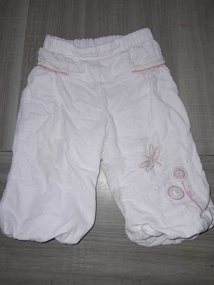 Pantalon fille 9mois71cm - photo numéro 2