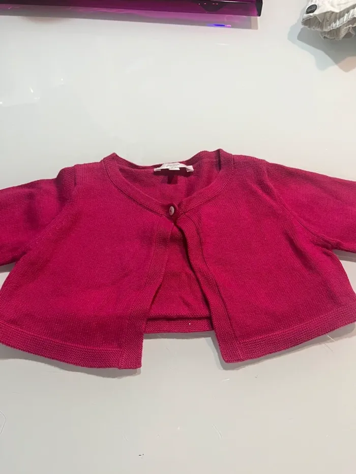 Gilet boléro jacadi