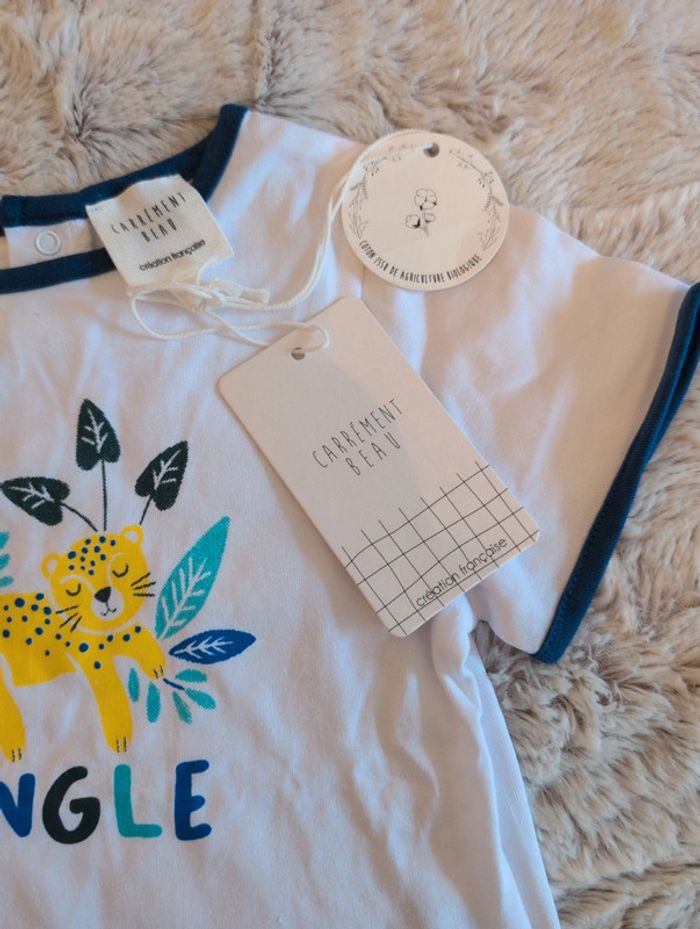 T-shirt 12 mois Carrément beau - photo numéro 2