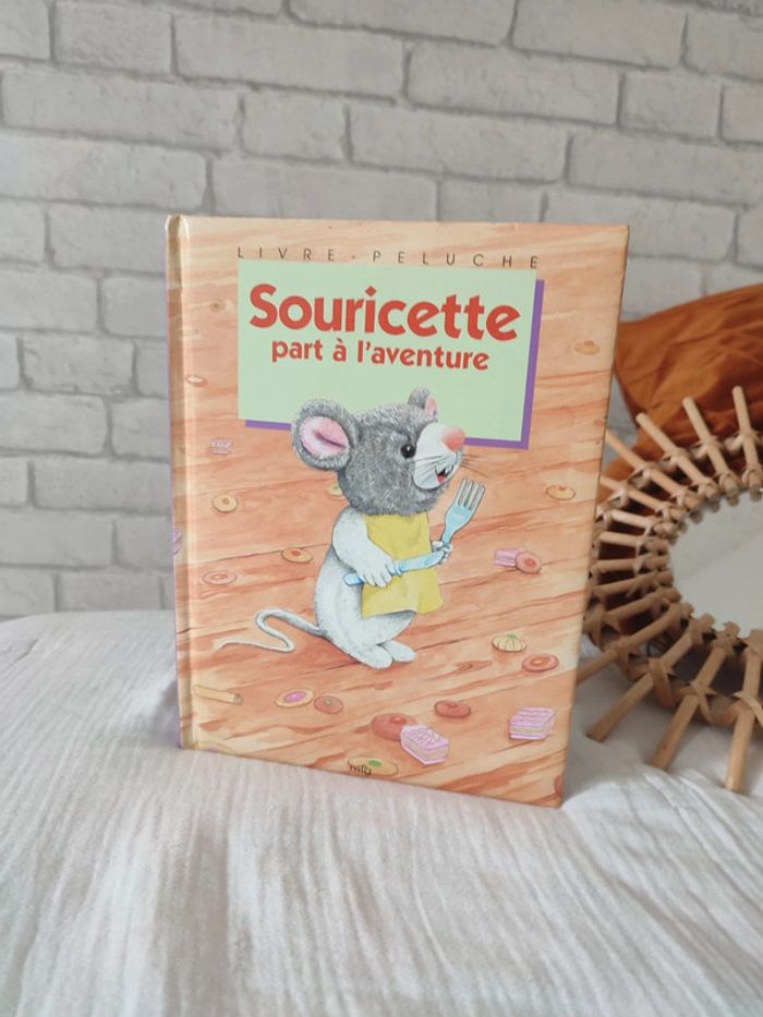 Livre Souricette part à l'aventure
