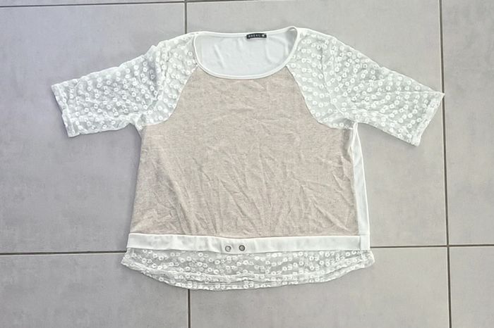 Haut femme manches mi-longues