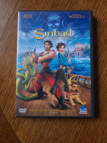 dvd sinbad, la légende des 7 mers
