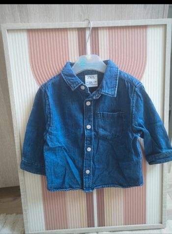 Chemise zara 6 mois