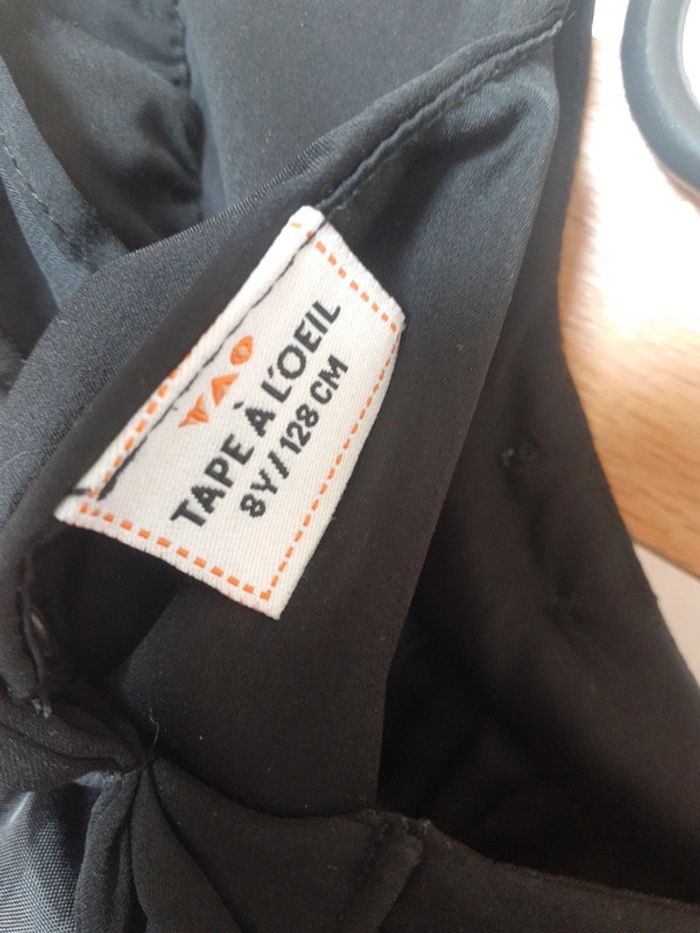 Robe noire idéale pour les fêtes tao 8 ans - photo numéro 5