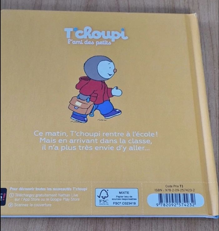 Livre neuf Tchoupi rentre à l'école - photo numéro 4