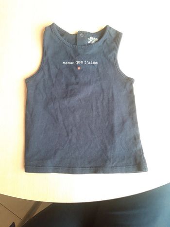 Débardeur kiabi 12 mois