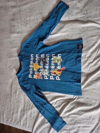 Manches longues pokemon 6 ans