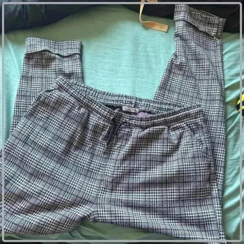 Pantalon pied de poule taille 46 marque fashion private company