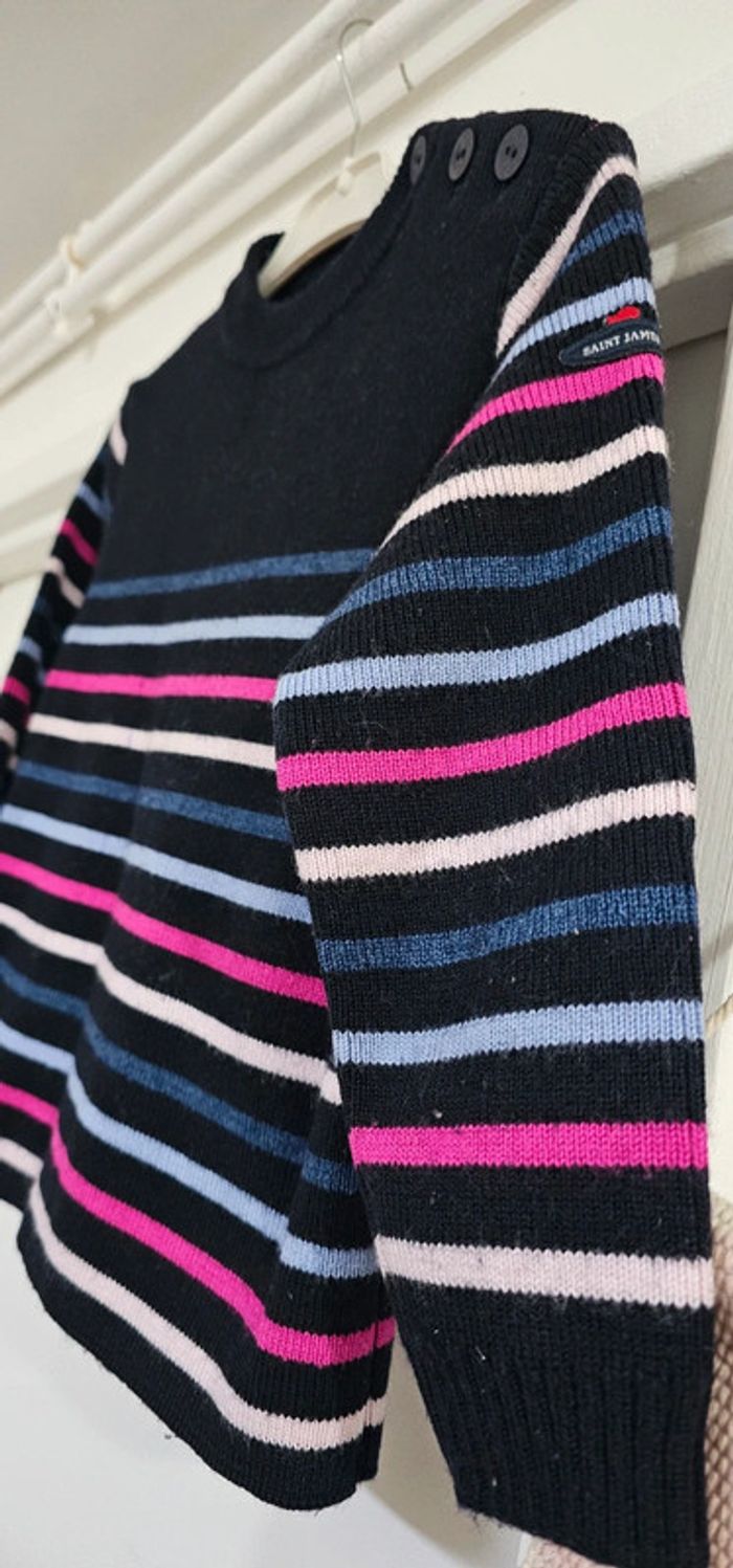 Pull Marinière laine Saint James 6 ans