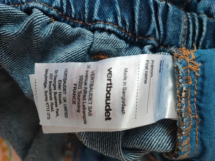 Très beau short/bermuda en jean Vertbaudet - photo numéro 9