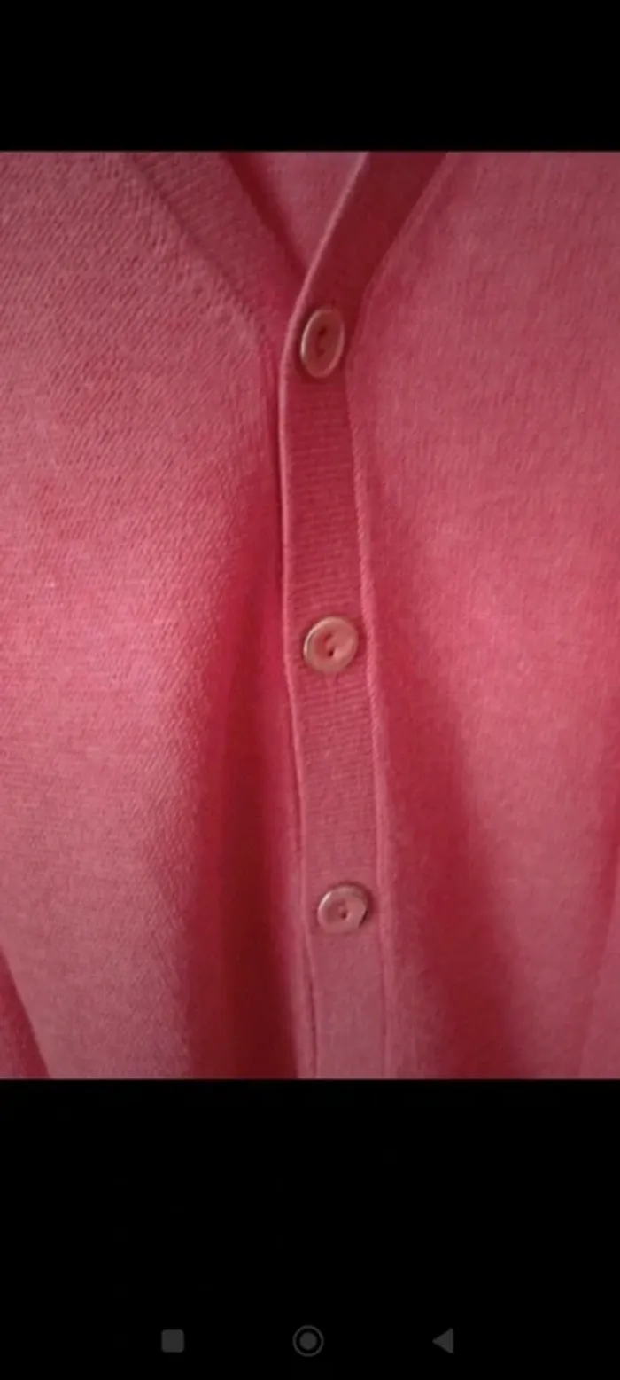 Pull rose réversible Promod 36 - photo numéro 4