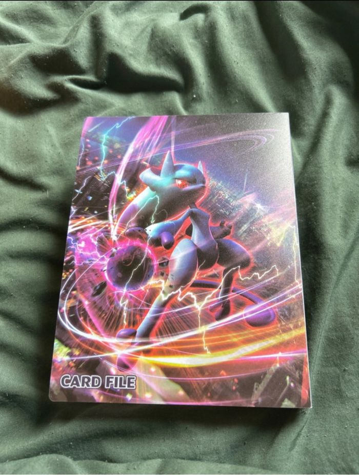 Cahier carte pokémon + carte - photo numéro 5