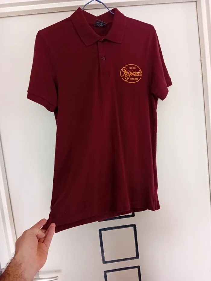 Polo taille S Jacks&Jones rouge