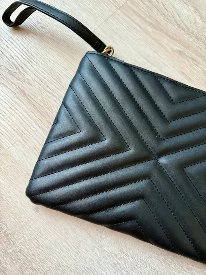 Pochette matelassée simili cuir - photo numéro 2