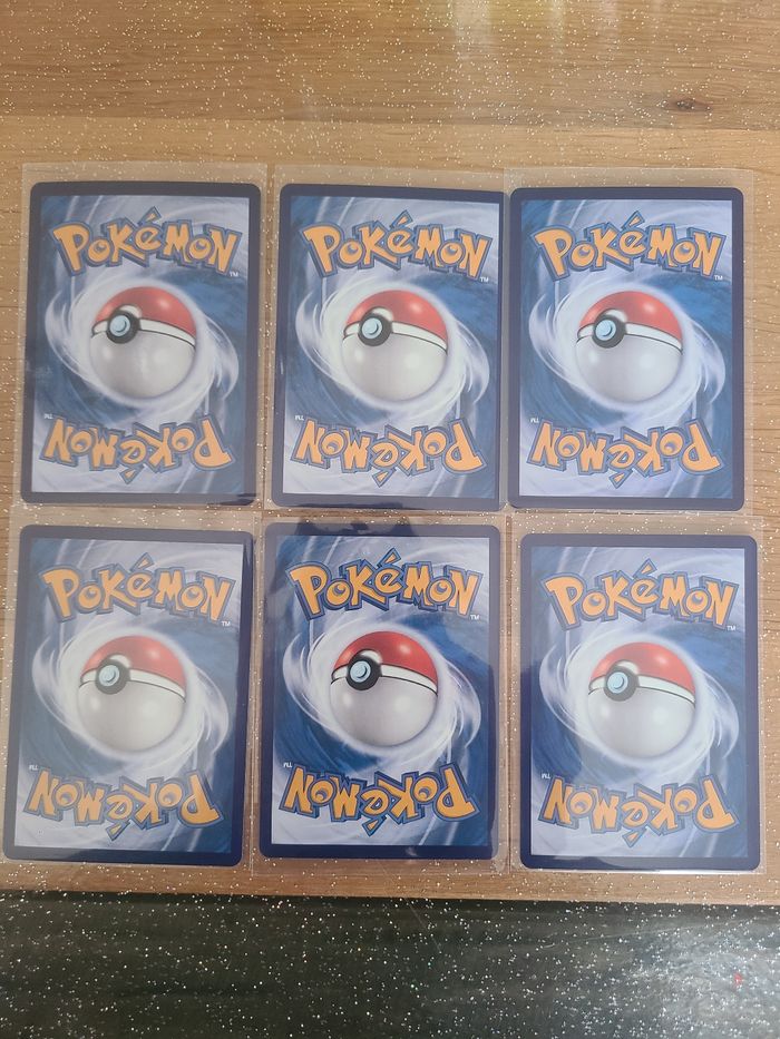 Pokemon lot de 6 carte de Carnarbello Gem pack - photo numéro 2