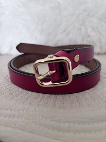 Ceinture en cuir pour femme 115cm