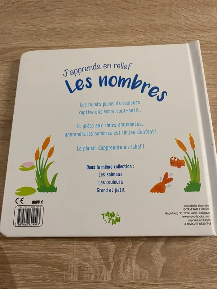 Livré j’apprends en relief - les nombres - photo numéro 5