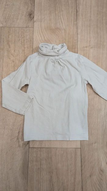 Tee-shirt manches longues crème 18 Mois