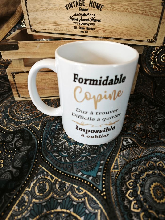 Tasse Idée Cadeau Amitié - Formidable Copine - photo numéro 5
