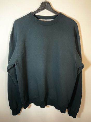 Sweat à col rond noir pour homme Champion taille M 637