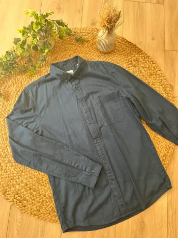 Chemise bleu marine taille S