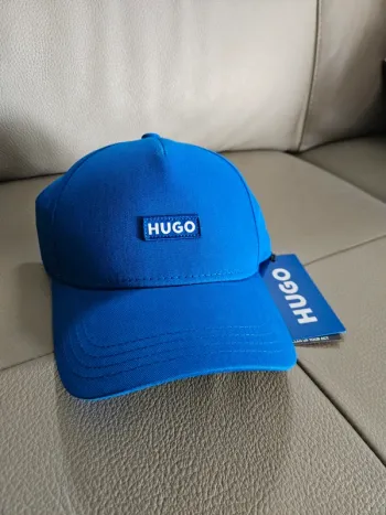 Casquette bleue Hugo Boss