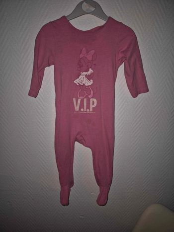 Pyjama Minnie taille 12 mois