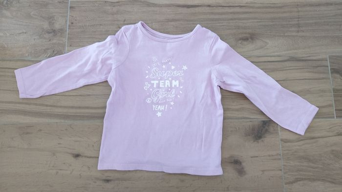 Tee-shirt fille in extenso 3 ans