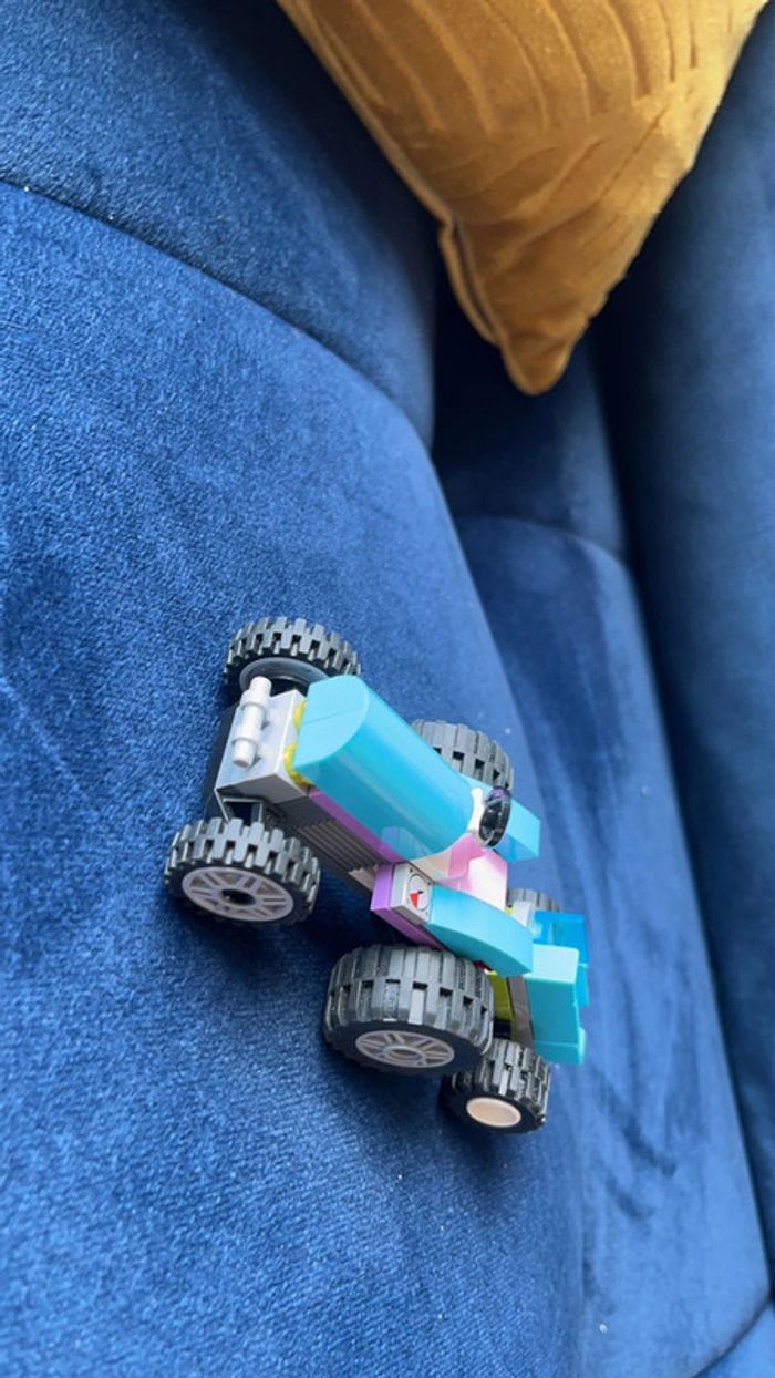 Tracteur et sa remorque lego - photo numéro 3
