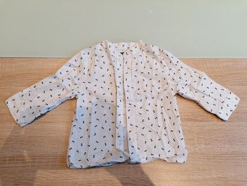 Chemise longue manche 12mois