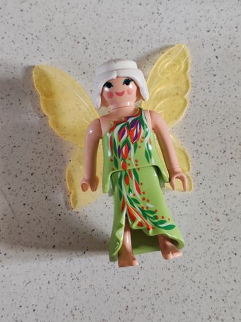 Figurine fée playmobil verte